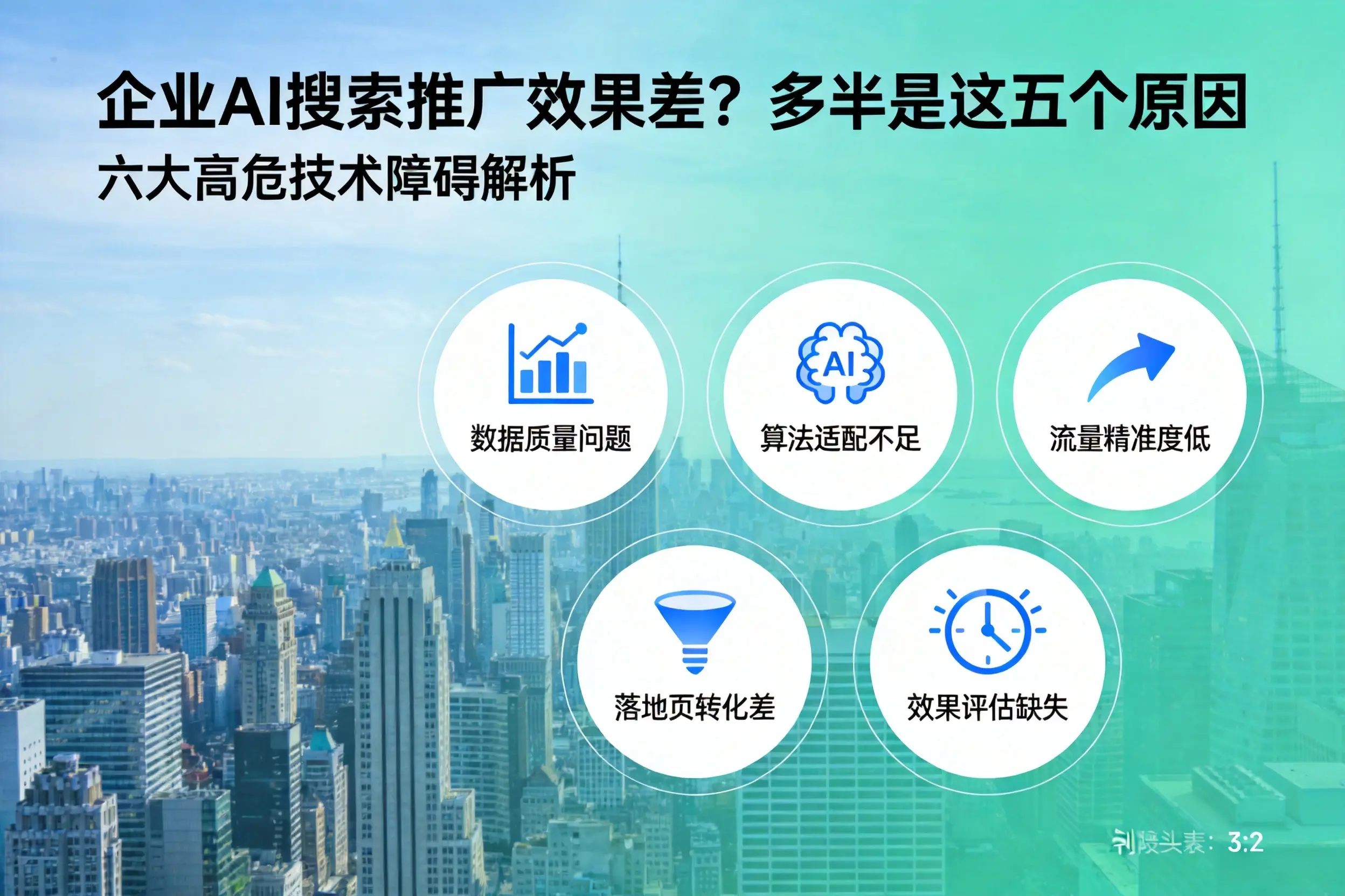 中卫企业AI搜索推广效果差?多半是这五个原因