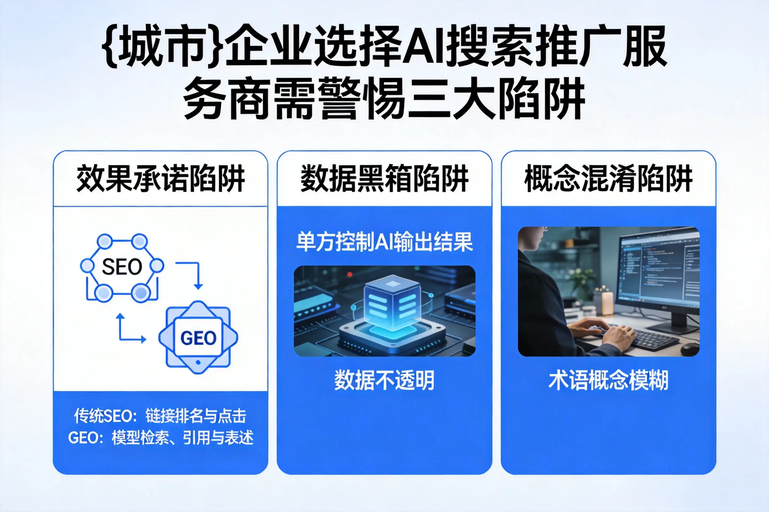 中卫企业选择AI搜索推广服务商需警惕三大陷阱
