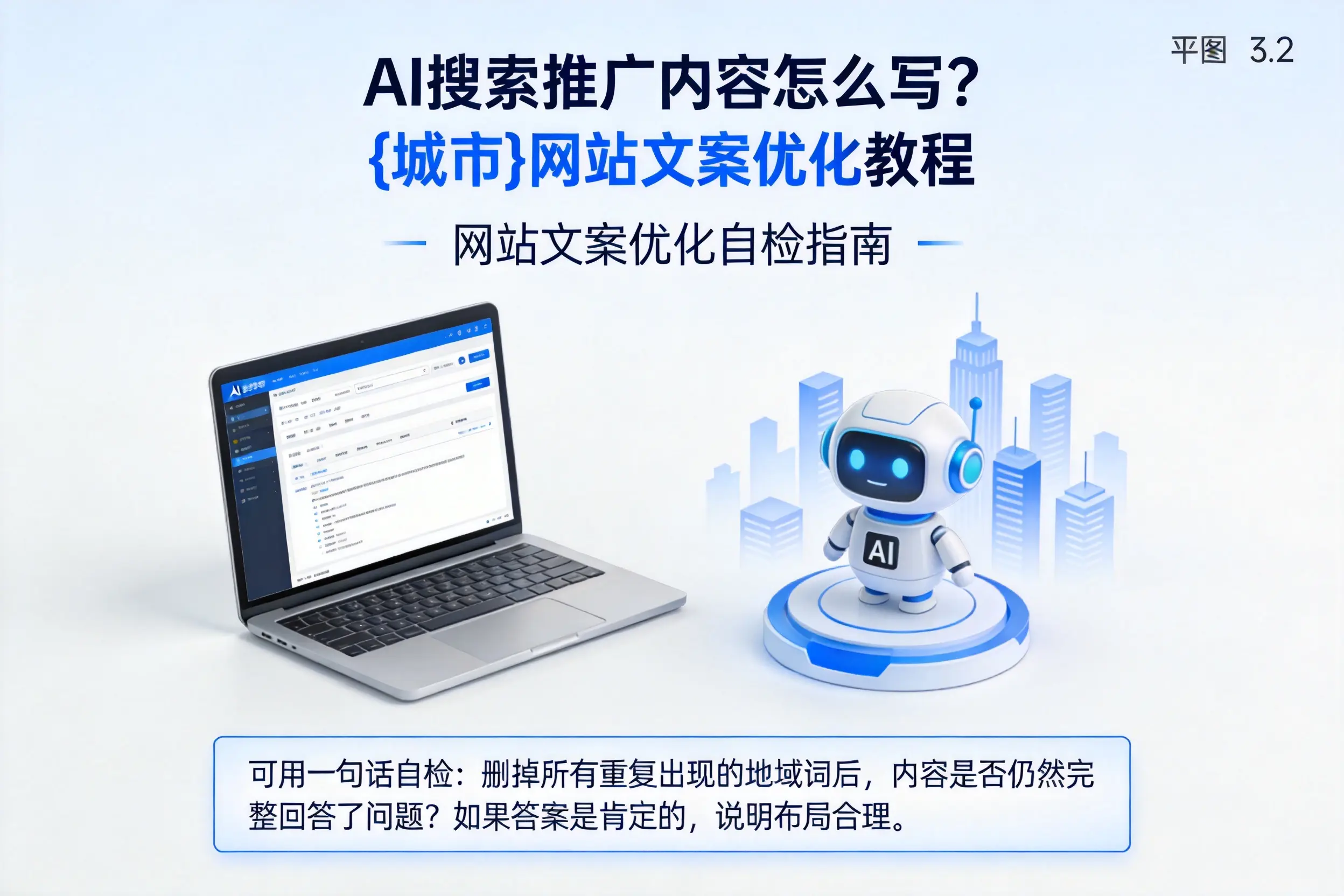AI搜索推广内容怎么写?中卫网站文案优化教程